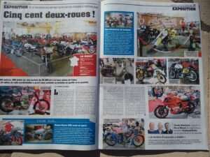 la vie de la moto a fait un reportage sur notre club moto de frejus dont raymond roche est membre