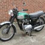 1969 Triumph Tiger T100 du !moto club de frejus