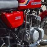 moteur kawasaki 350 s2 rouge