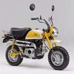 honda monkey jaune du moto club d anciennes de frejus