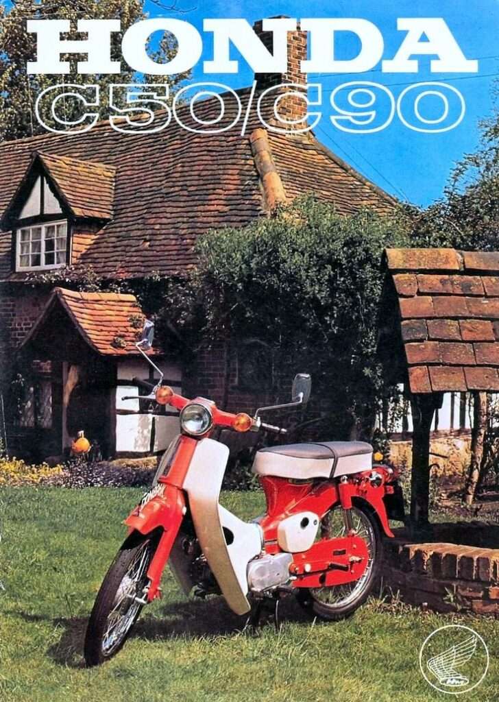 publicite epoque honda cub c50