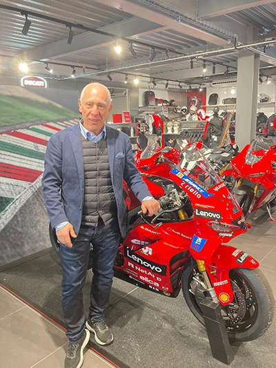 Raymond Roche Chez DUCATI FREJUS