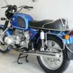 BMW r90/6 bleue