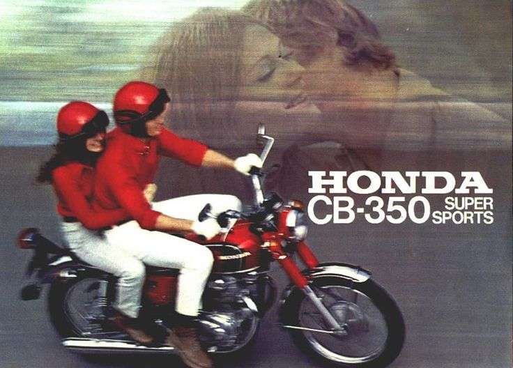 publicite honda cb 350 k4