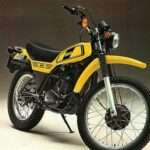 Yamaha DTMX 400 jaune