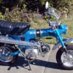 honda dax st 70 bleu