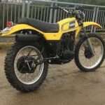 yamaha Dtmx 250 jaune du club moto de frejus