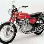 honda cb350 four roure