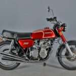 honda cb350 four rouge