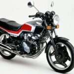 honda cbx 550 noir et rouge