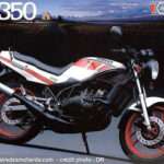 yamaha 350 rdlc blanche