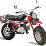 Moto suzuki 125 van van rouge