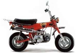 honda dax st 70 rouge de moto club de frejus